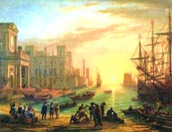 Claude Lorrain - Port De Mer Au Soleil Couchant