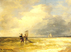 Fishing Along The Shore