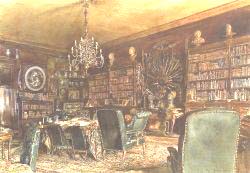 The Library Of The Palais Lanckoronski Vienna