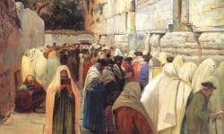 Jews At The Wailing Wall