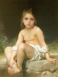 Child At Bath