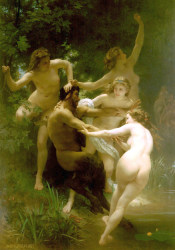 Nymphes Et Satyre