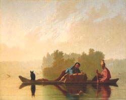 Fur Traders Descending The Missouri