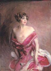 Portrait Of Mlle De Gillespie, La Dame De Biarritz