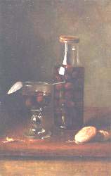 Still Life With Jar Of Cherries