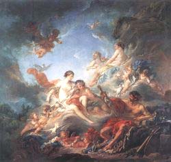 Vulcan Presenting Venus With Arms For Aeneas