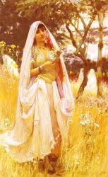 Moorish Girl Algiers Countryside