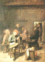 Peasants Smoking And Drinking