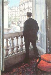 A Young Man At His Window