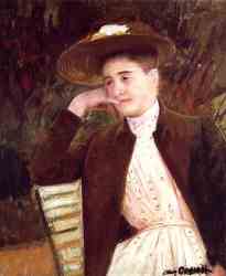 Celeste In A Brown Hat