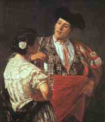 Torero And Young Girl