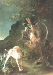 Game Still’Life With Hunting Dog