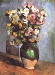 Flowers In An Olive Jar