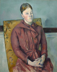 Madame Cezanne In A Yellow Chair 3