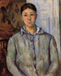 Madame Cezanne In Blue