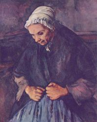 Old Woman With A Rosary
