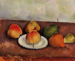 Still Life - Plate And Fruit