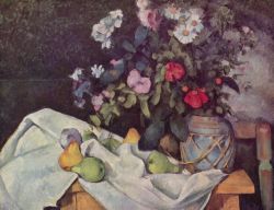 Still Life With Flowers And Fruit