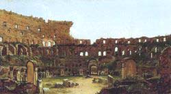 Interior Of The Colosseum Rome