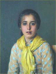 Girl With Yellow Shawl