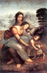 The Virgin And Child With St Anne