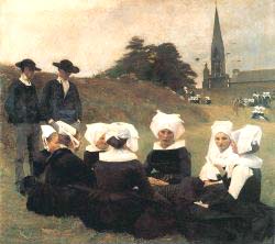 Breton Women At A Pardon