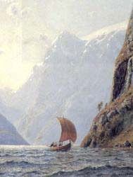 Sailing In A Fjord