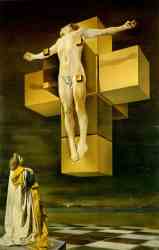 Crucifixion (Hypercubic Body) (1954)