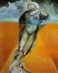 Figure In The Water - After A Drawing By Michelangelo For The Resurrection Of Christ (1982)