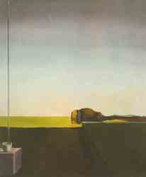 The True Painting Of  The Isle Of The Deadby Arnold Bocklin At The Hour Of The Angelus (1932)