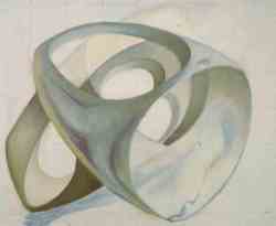 Topological Contortion Of A Female Figure (1983)