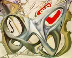 Topological Contortion Of A Female Figure Becoming A Violoncello (1983)