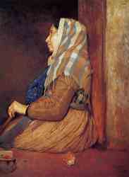 A Roman Beggar Woman