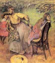 Madame Alexis Rouart And Her Children