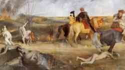 Medieval War Scene
