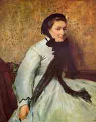 Portrait Of A Lady In Grey
