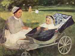 Portrait Of Goerness With Baby