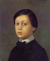 Portrait Of Rene De Gas - The Artist Brother 1