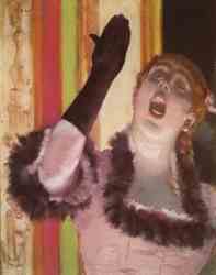 Singer With A Glove