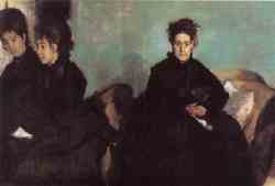 The Duchess Di Montajesi With Her Daughters