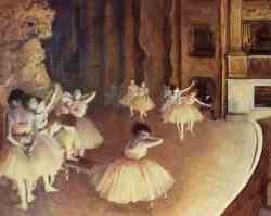 The Rehearsal Of The Ballet On Stage 2