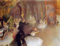 The Rehearsal Of The Ballet