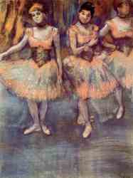 Three Dancers Before Exercise