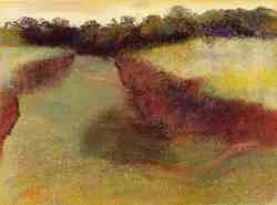 Wheatfield And Line Of Trees