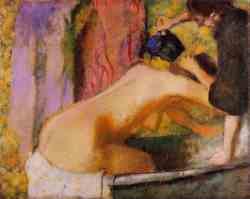 Woman At Her Bath