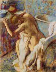 Woman Drying Herself 3
