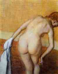 Woman Having A Bath