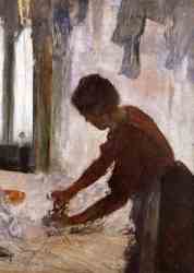 Woman Ironing 2