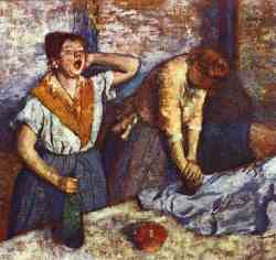 Woman Ironing 6