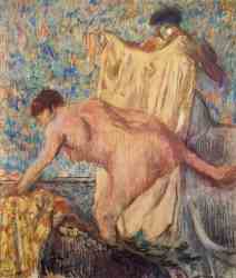 Woman Leaving Her Bath 3